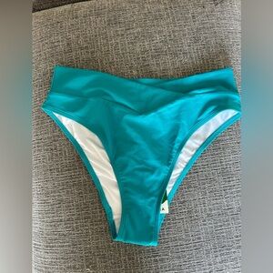 HALARA Blue Classic Bikini high waste large